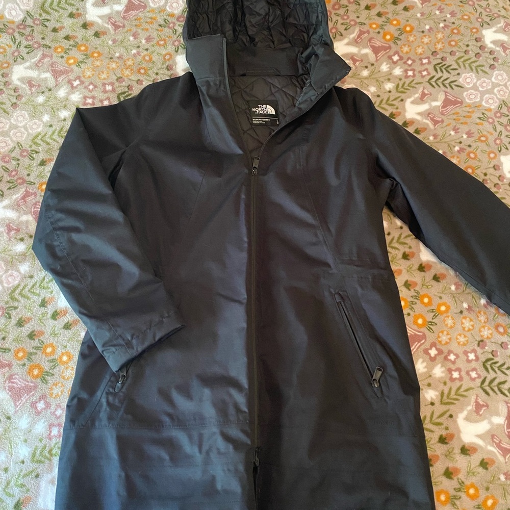 The North Face Quilted Black Jacket
